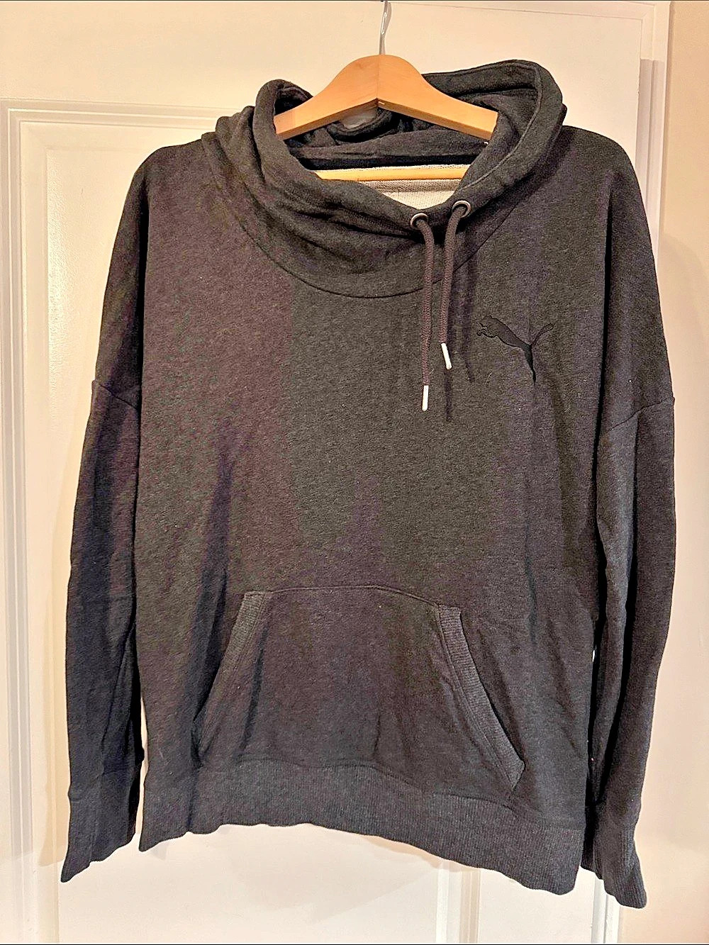 Puma Charcoal Grey Hoodie Size Large